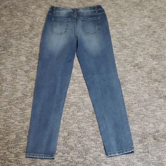 Cato brand denim patchwork skinny Jeans 👖 - Picture 5 of 6
